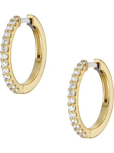 FOSSIL Náušnice  zlatá / strieborná