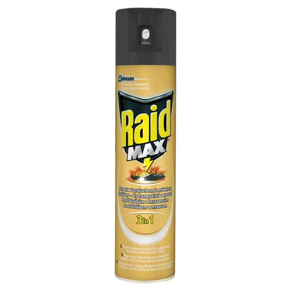 RAID Max 3v1 Lezúci hmyz 400 ml