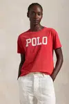 Bavlněné tričko Polo Ralph Lauren červená barva, 211959617