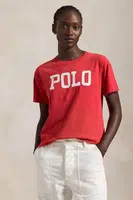 Bavlněné tričko Polo Ralph Lauren červená barva, 211959617