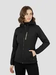 Husky  Silvo L black, M Dámska softshell bunda