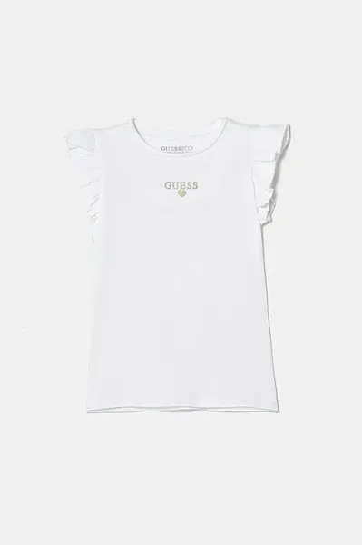 Dětské tričko Guess bílá barva, K5RI26 K6YW4
