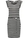 Ragwear Puzdrové šaty  čierna / biela