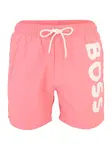 BOSS Plavecké šortky 'Octopus'  nebielená / pitaya