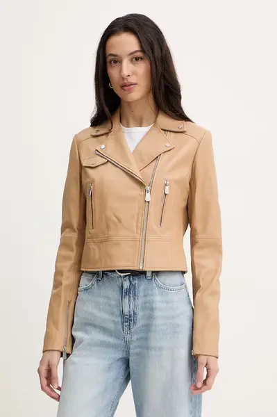 Kožená bunda Pinko