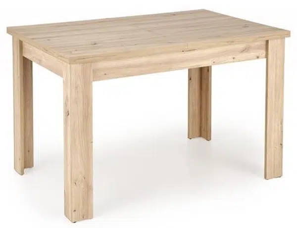 HALMAR Jídelní rozkládací stůl BAGIO 120-160/80 cm dub artisan/dub artisan