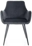 SIGNAL Jídelní židle APPLE VELVET černá