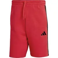 adidas 3 STRIPES FL SHORTS Pánské volnočasové šortky, červená, velikost