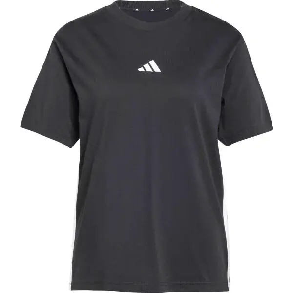 adidas 3-STRIPES SJ TEE W Dámské triko, černá, velikost