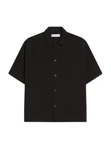 Bershka Košeľa  čierna