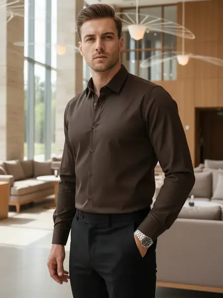 Elegantná pánska košeľa