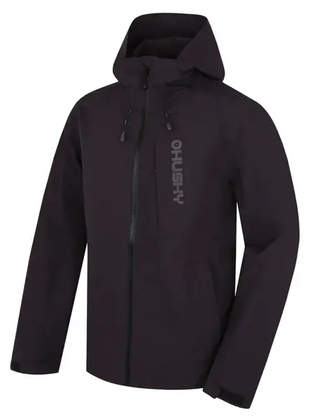 Husky  Sita M black, XXL Pánska softshell bunda