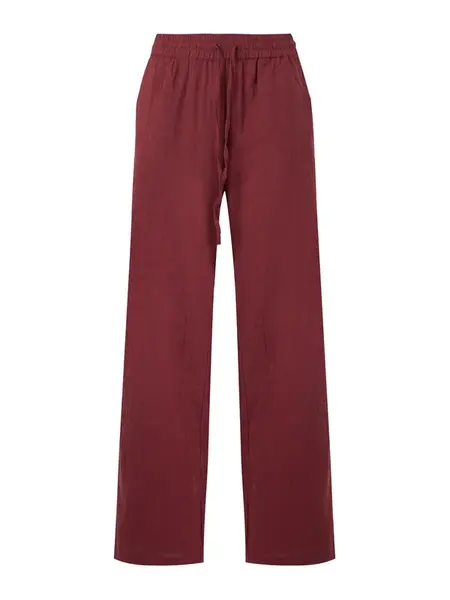 ONLY Nohavice 'ONLTizana'  burgundská