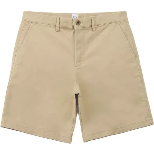 GAP ESSENTIAL Pánske šortky, béžová, veľkosť