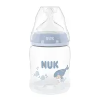 NUK First Choice Láhev 0m+ 150 ml 1 ks whale