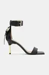 Kožené sandály AllSaints Noir Mid Sandal