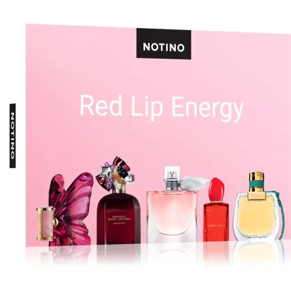 Beauty Discovery Box Notino Red Lip Energy sada pre ženy