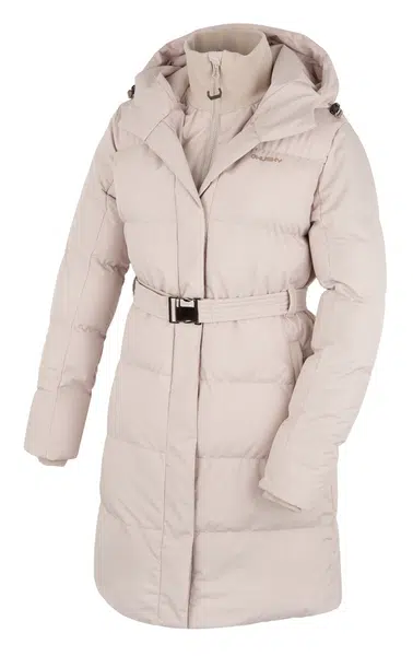 Dámský hardshellový plněný kabát HUSKY Nerine L beige