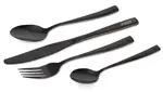 Fox sada příborů black stainless cutlery set