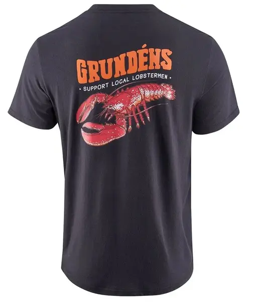 Grundéns tričko support lobstermen ss t-shirt black - xxl