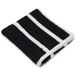 Dieter Knoll RUČNÍK, 50/100 cm, černá, ecru