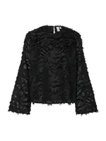 YAS Blúzka 'YASPARIA'  čierna