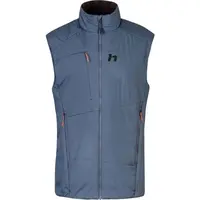 Hannah DEYN VEST Pánska zateplená vesta, modrá, veľkosť