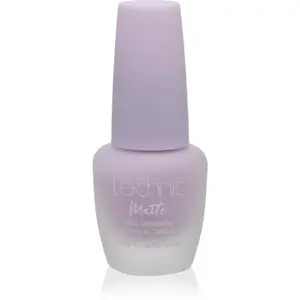 Technic Cosmetics Matte Nail Varnish dlouhotrvající lak na nehty s matným efektem odstín Lavender 12 ml