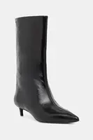 Kožené čižmy BOSS Gracey