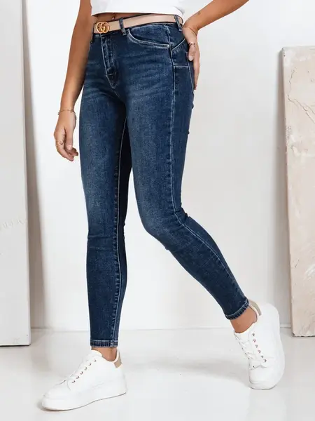 Dámske skinny rifle modré