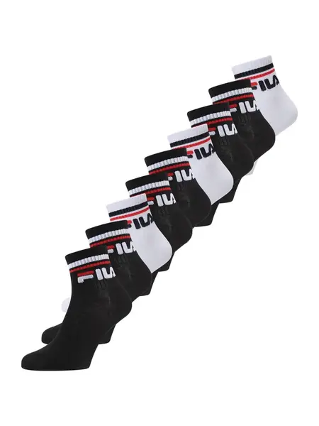 FILA Ponožky  červená / čierna / biela