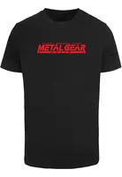Men's T-shirt with Metal Gear Solid logo black