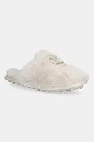 Pantofle MICHAEL Michael Kors Ada béžová barva, 40F5ADFA1D.270