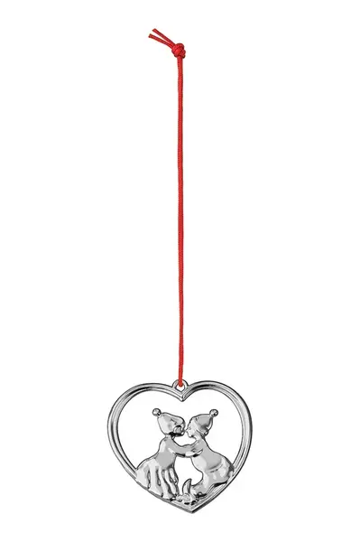 Závěsná dekorace Rosendahl Kissing Elves 6,5 cm