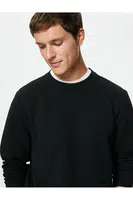 Koton Men's Black Sweater