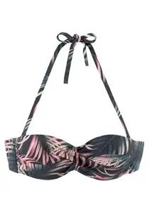 LASCANA Bikinový top  čierna