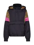 Urban Classics Prechodná bunda  ružová / čierna