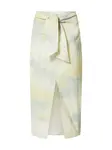 EDITED Sukňa 'Lissy'  béžová / nebesky modrá / svetložltá