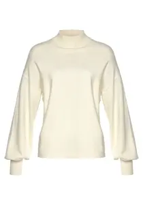 LASCANA Sveter  krémová