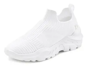 LASCANA Slip-on obuv  biela