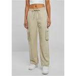 Dámské kalhoty Vicose Straight Leg Cargo Pants beton