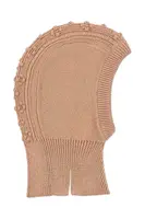 Dětský vlněný nákrčník Konges Sløjd CABBY BALACLAVA oranžová barva, KS103450