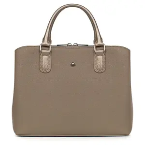 Dámská elegantní kabelka Hexagona Hella - hnědo-bronzová