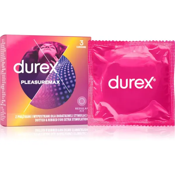Durex Pleasuremax kondómy 3 ks