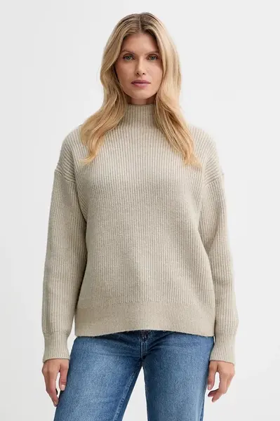 Svetr z vlněné směsi Calvin Klein