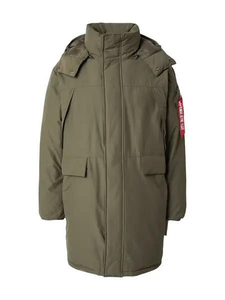ALPHA INDUSTRIES Zimná parka  zelená