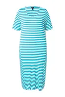 Ulla Popken Šaty  svetlomodrá / biela