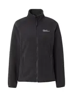 JACK WOLFSKIN Funkčná flisová bunda 'Moonrise'  antracitová / biela