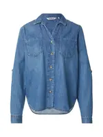 ONLY Blúzka 'ONLYasmin'  modrá denim