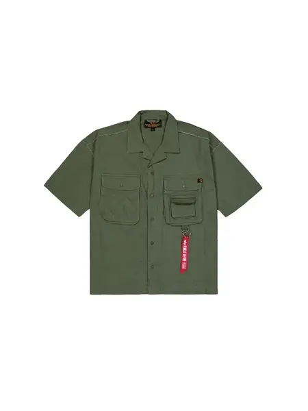 ALPHA INDUSTRIES Košeľa  olivová